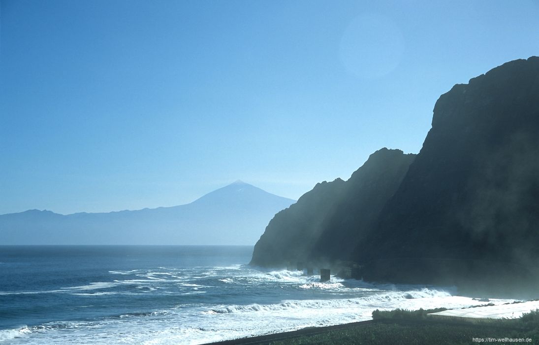 Bilder aus La Gomera - Alte Bananen-Anlegestelle von Hermigua