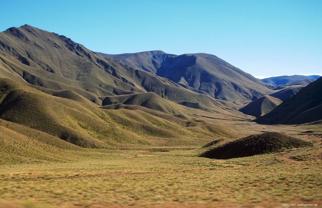 Bilder aus Neuseeland - St. Bathans Range