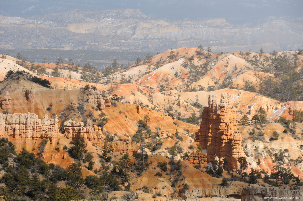 Bilder aus dem S�dwesten der USA - Bryce Canyon am Fairytale-Point