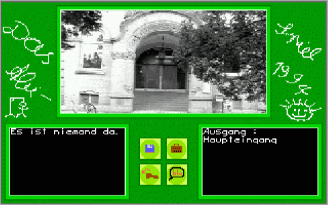 Bildschirmfoto vom Abi-Spiel