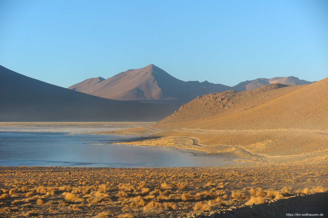 Frühmorgens unterwegs im Altiplano