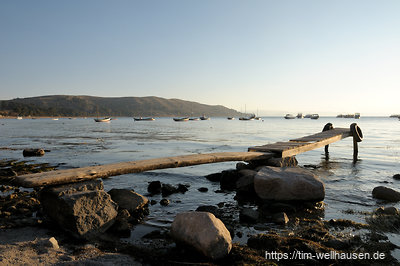 Abendstimmung am Titicaca-See