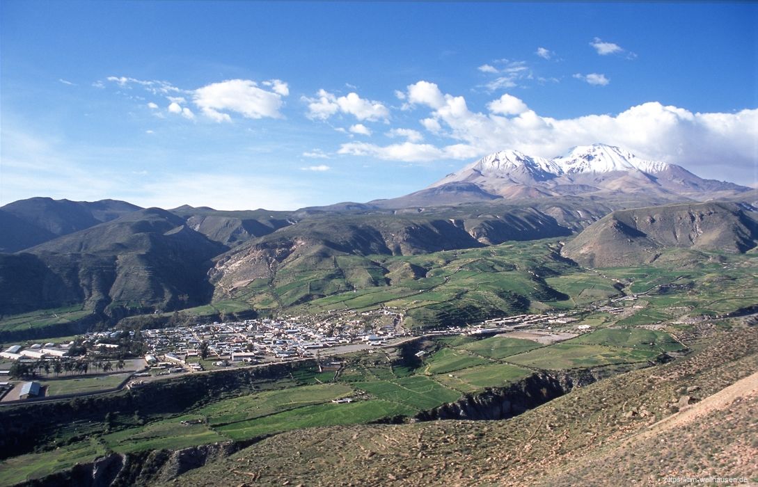 Putre im Andenhochland kurz vor Peru