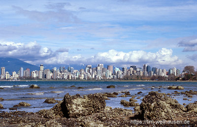 Die Skyline von Vancouver