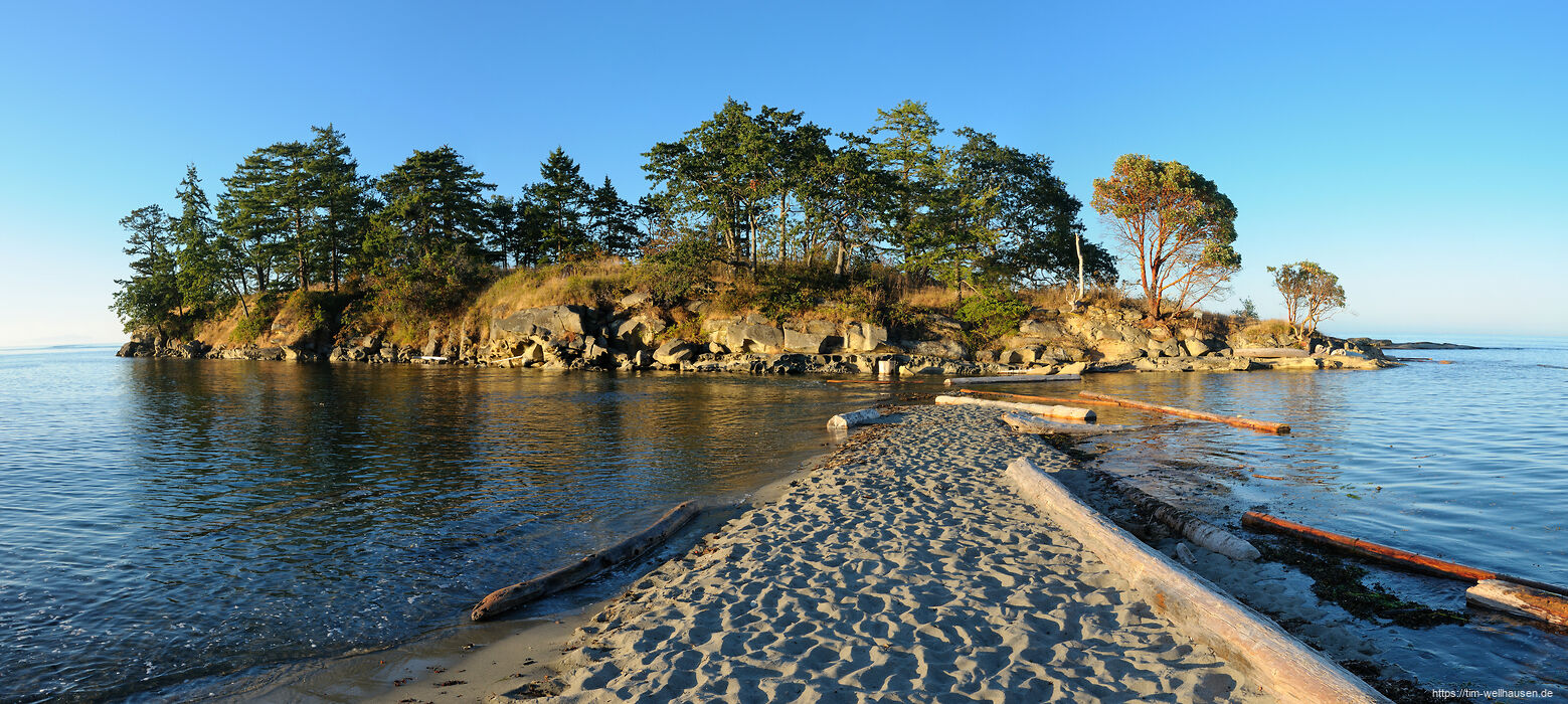 Im Norden von Galiano Island liegt der Dionisio Point Provincial Park mit der zauberhaften namensgebenden kleinen Insel.