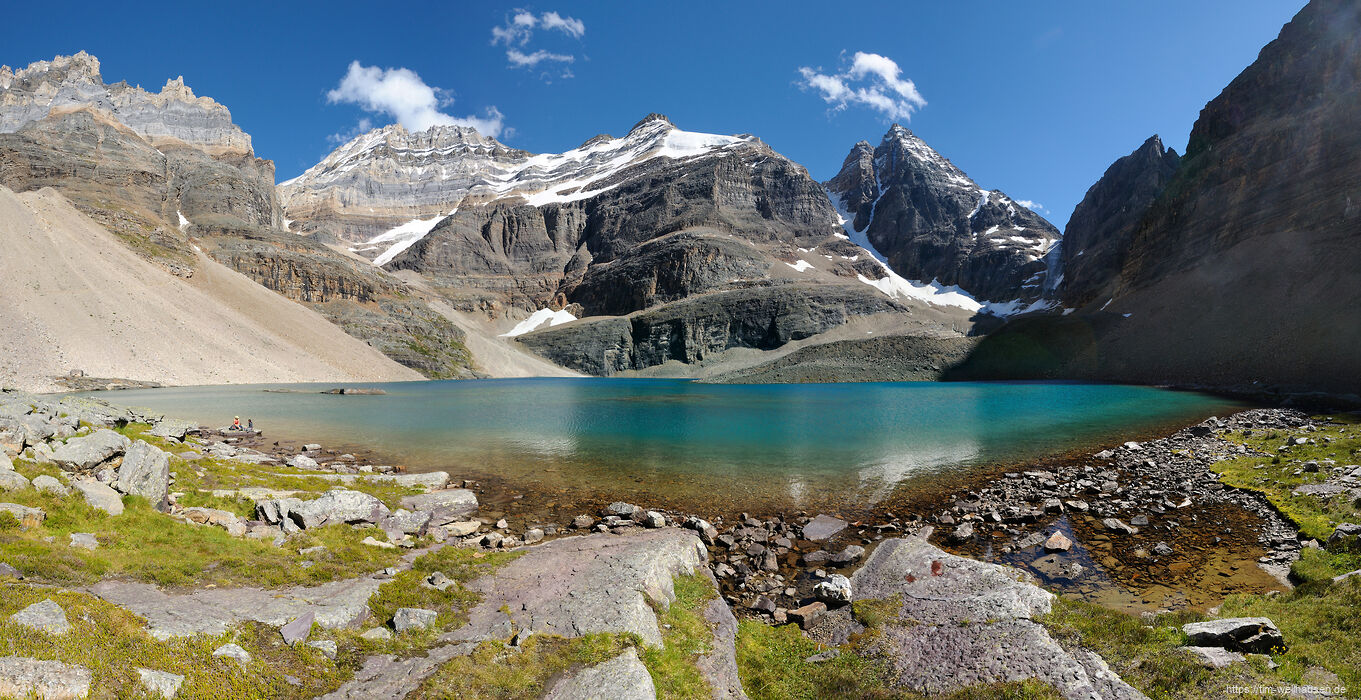 Oberhalb vom Lake O'Hara liegt der Lake Oesa.