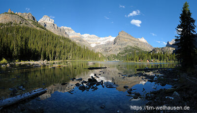 Abendstimmung am Lake O'Hara