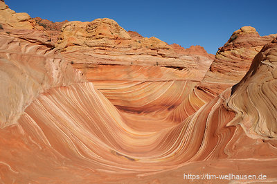 Im Herzen der Coyote Buttes North liegt die berühmte Wave.